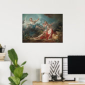 Diana en Endymion - Jean Fragonard Fine Art Poster (Thuiskantoor)