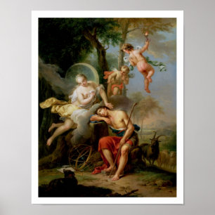 Diana en Endymion Poster