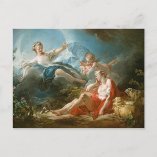Diana en Endymion van Jean-Honoré Fragonard Briefkaart
