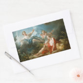 Diana en Endymion van Jean-Honoré Fragonard Rechthoekige Sticker (Envelop)