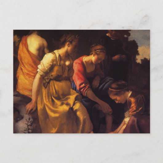 Diana en haar Companions Briefkaart (Voorkant)