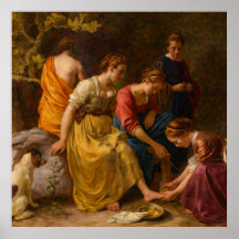 Diana en haar gezelschap van Johannes Vermeer