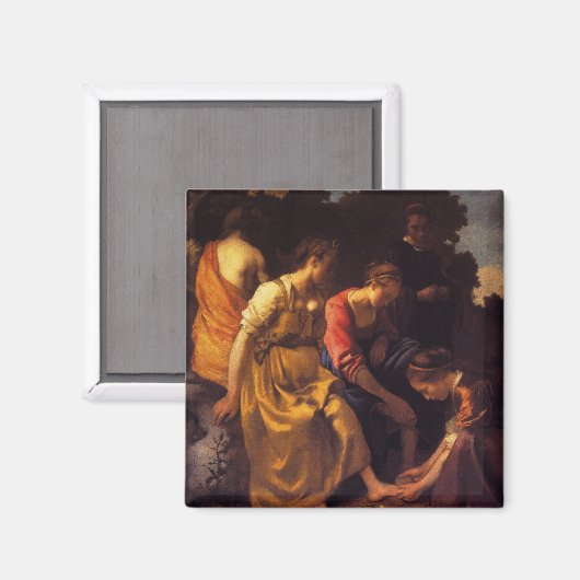 Diana en haar metgezellen magneet (Voorkant / Achterkant)