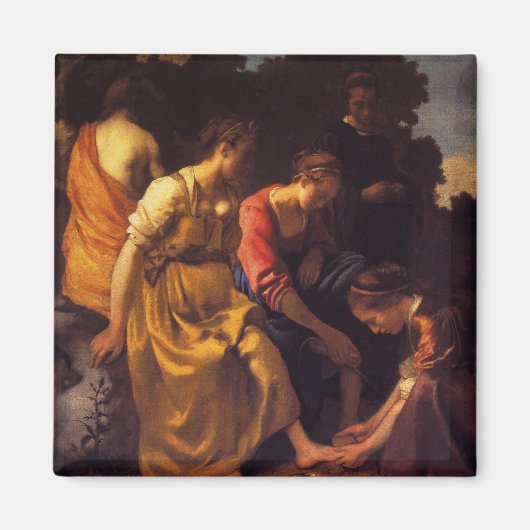 Diana en haar metgezellen magneet (Voorkant)