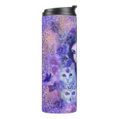 Diana godin kunst van Renee Thermal Tumbler Thermosbeker (Gedraaid links)