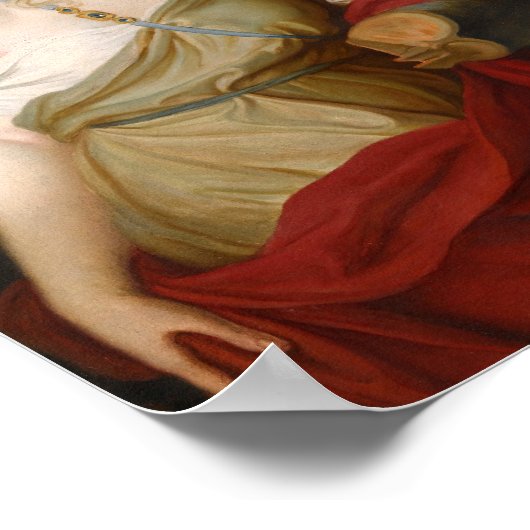 Diana, godin van de jacht | Pietro Rotari Poster (Hoek)