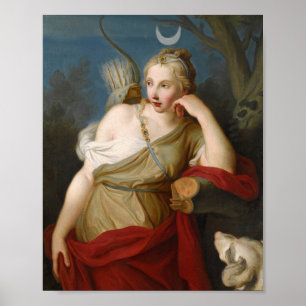 Diana, godin van de jacht   Pietro Rotari Poster