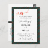 Diana Hunting Mode Princess Tartan Pset Briefkaart (Voorkant / Achterkant)