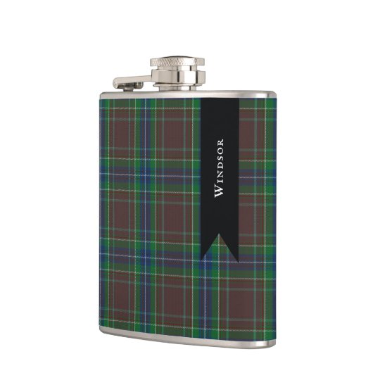 Diana Hunting Mode Princess Tartan Pset Heupfles (Links)