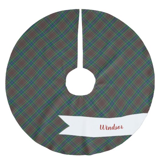 Diana Hunting Mode Princess Tartan Pset Kerstboom Rok (Voorkant)