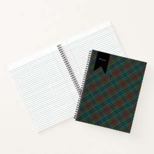 Diana Hunting Mode Princess Tartan Pset Notitieboek