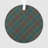 Diana Hunting Mode Princess Tartan Pset Ornament (achterkant)
