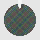 Diana Hunting Mode Princess Tartan Pset Ornament (voorkant)