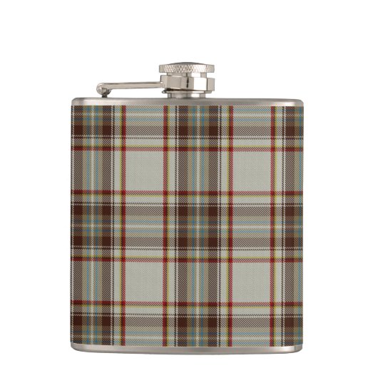 Diana Jurk Mode Clan Tartan Plaid Pattern Heupfles (Voorkant)