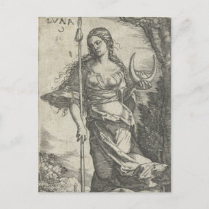 Diana Luna  Illustratie Briefkaart