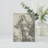 Diana Luna  Illustratie Briefkaart (Staand voorkant)