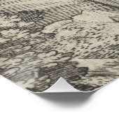 Diana Luna  Illustratie Glanzend Poster (Hoek)