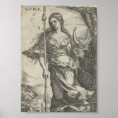 Diana Luna  Illustratie Poster (Voorkant)