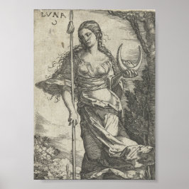 Diana Luna  Illustratie Poster