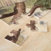 Diana Monkey van Louis Sargent,  Wild Animal Legpuzzel (Zijkant)