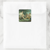 Diana na de Jacht, 1745 Vierkante Sticker (Tas)