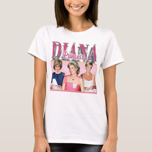 Diana Princess Design T-shirt (Voorkant)