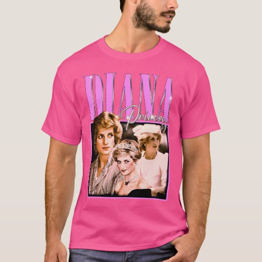 Diana Princess of Wales Bootleg  Tshirt (Voorkant)