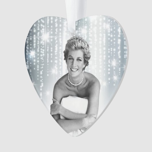 Diana, prinses van Wales 1990 gestileerd Ornament (voorkant)