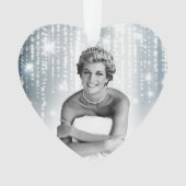 Diana, prinses van Wales 1990 gestileerd Ornament (voorkant)