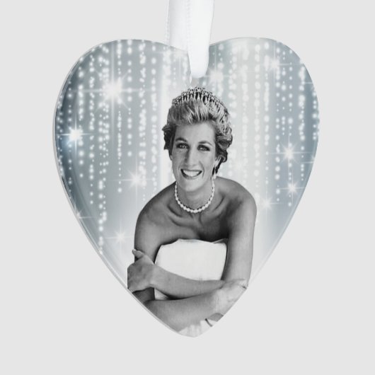 Diana, prinses van Wales 1990 gestileerd Ornament (voorkant)