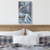 Diana Roman Godess beeld op de Plaza Canvas Afdruk (Insitu (Slaapkamer))