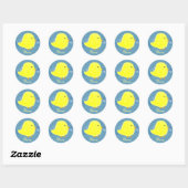 Diana Schattige Baby Chick Sticker (Vel)