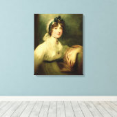 Diana Sturt, later Lady Milner, 1800-05 Canvas Afdruk (Insitu (Houten vloer))