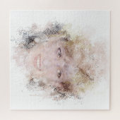 Diana The People's Princess Waterverf Portrait Legpuzzel (Horizontaal)