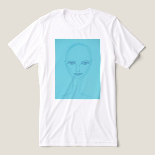 Diana Tri-Blend Shirt (Design voorkant)