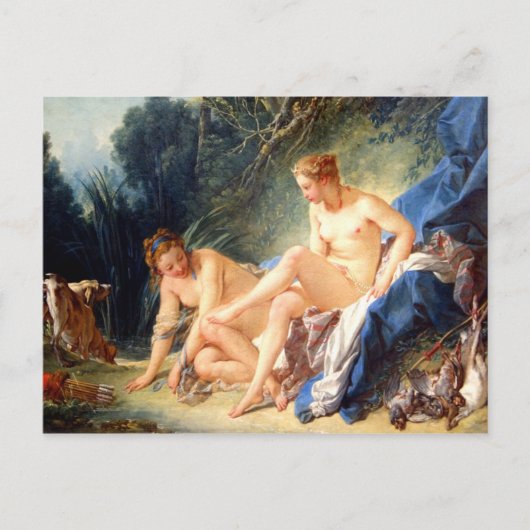 Diana verliest haar adem briefkaart (Voorkant)