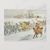 Diana Wood's bruiloft: terugzending van de kerk Briefkaart (Voorkant)