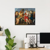 Diana's terugkeer van de jacht poster (Thuiskantoor)