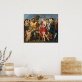 Diana's terugkeer van de jacht poster (Keuken)