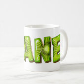 Diane Name Kiwi Style Tasse Teetasse Kaffeetasse Koffiemok (Voorkant rechts)