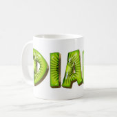 Diane Name Kiwi Style Tasse Teetasse Kaffeetasse Koffiemok (Voorkant links)
