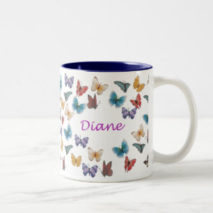 Diane Tweekleurige Koffiemok