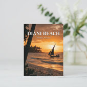 Diani Beach, Ukunda, Kwale County Briefkaart (Staand voorkant)