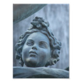 Dianna Fountain Detail Foto Afdruk (Voorkant)