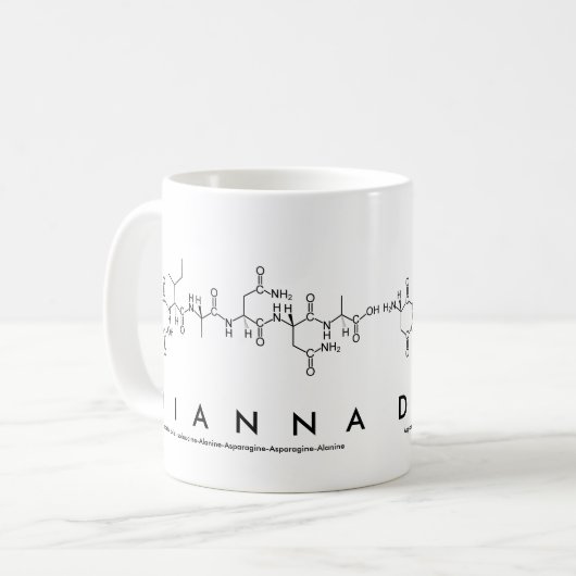 Dianna peptide name mok (Voorkant links)