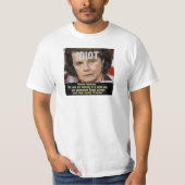 Dianne FeinStein Anti-pistool Idiot T Shirt (Voorkant)