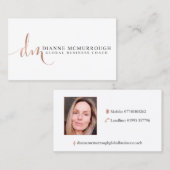 Dianne McMurrough Visitekaartje (Voorkant / Achterkant)
