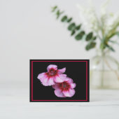 Dianthus Blossom ATC Visitekaartje (Staand voorkant)