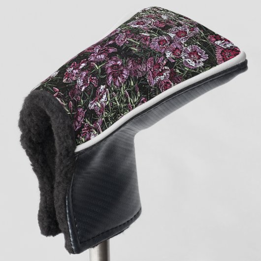 DIANTHUS FLOWERS GOLFHEADCOVER (3/4 voorkant)