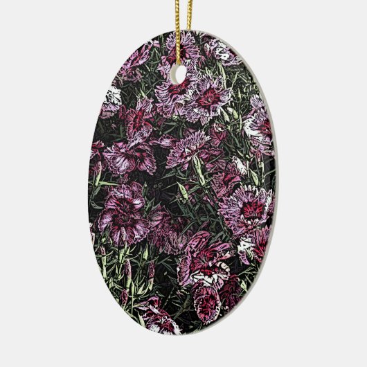 DIANTHUS KERAMISCH ORNAMENT (Links)